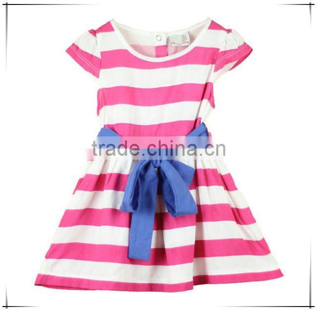 cotton 2015 summer child clothes girls dress baby princess sleeveless striped dresses children clothing From Guangzhou Baiyun