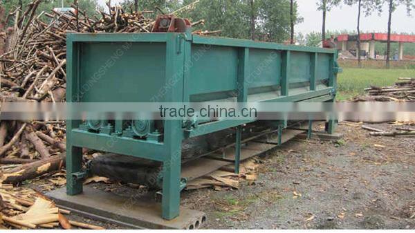 Factory price single shaft wood debarking machine