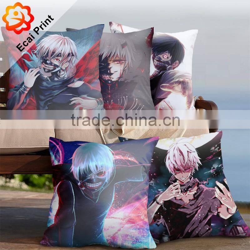 HOT SALE Custom Printed Pillow - Popular Japanese Series Anime Tokyo Ghoul