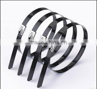 double lock cable tie, double loop cable tie, plastic cable tie 8*400