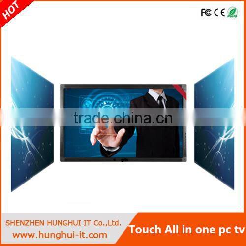 55" TFT LCD Floor Standing All in one touch pc