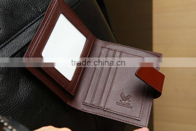 2014 fashional men wallet leather