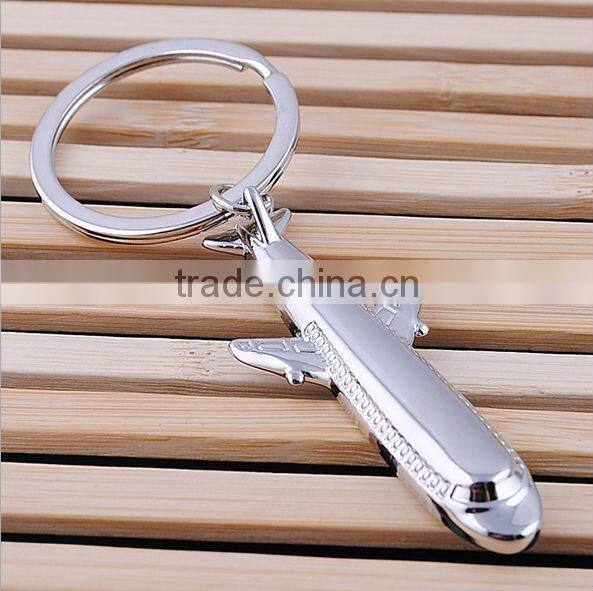 airplane simulation a Boeing 747 aircraft key chain