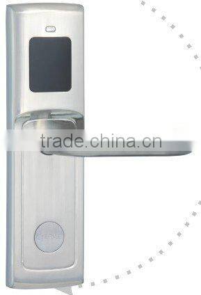 Security hotel door lock wireless controlled by computer from Guangzhou manufacturer