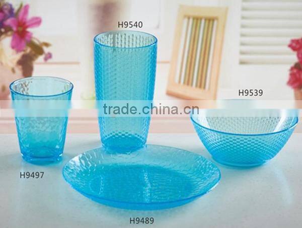 BPA free reusable plastic tableware,dinnerware