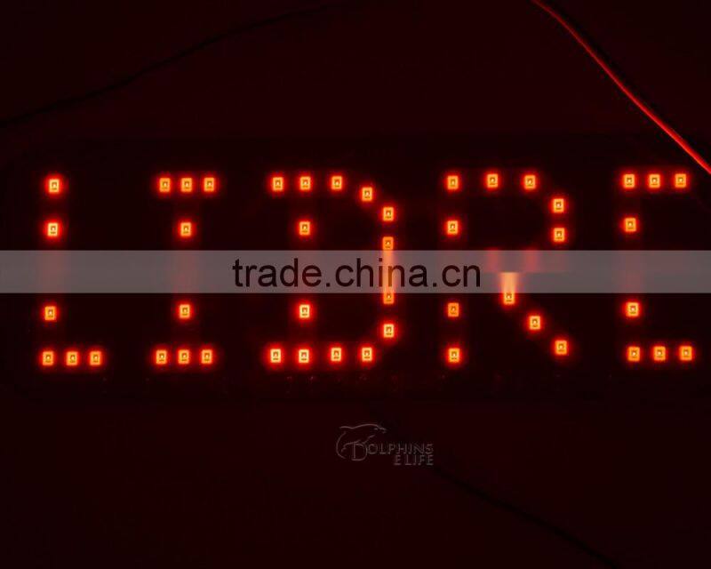 58SMD Taxi LED Top Light Beautiful Advertising Taxi Cab Top Lights Libre LED License Plate Lamp