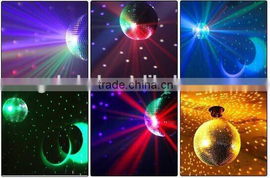 Disco mirror ball /led magic ball for Christmas decoration window/led glass ball light for stage