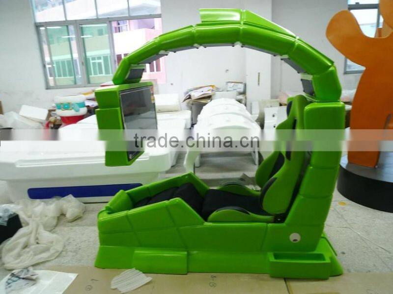 Custom made fiber glass game machine shell