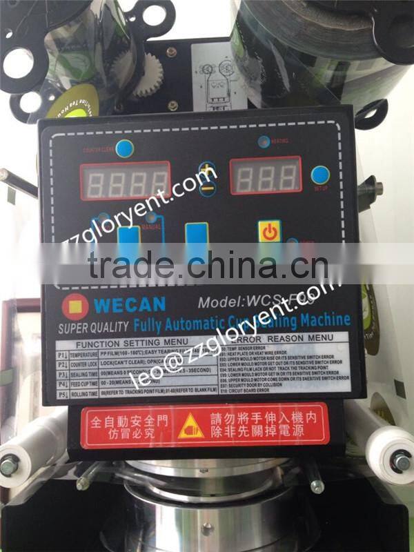 Convenient low prices for automatic plastic cup sealing machine