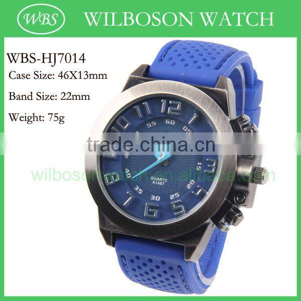 Young boy fashion silicone western wrist watches