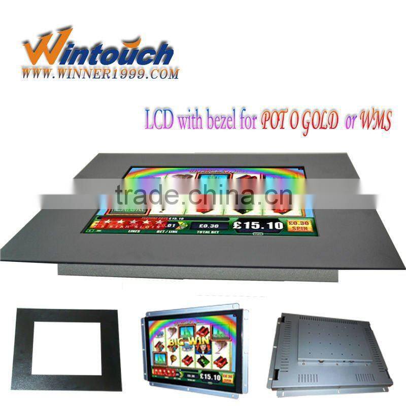 WMS/FOX340/T340/POG games used open frame LCD monitor