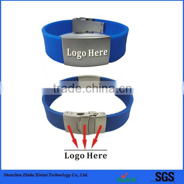 red silicon write on bracelet id bracelets