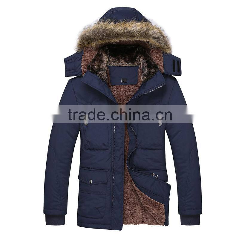 superman cotton polyester fleece winter jacket