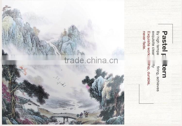 Wooden porcelain led vintage table light table lamp home decor light table