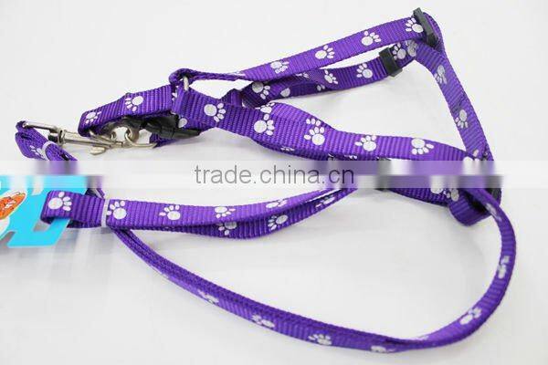 Double printed logo for dog collar and harness