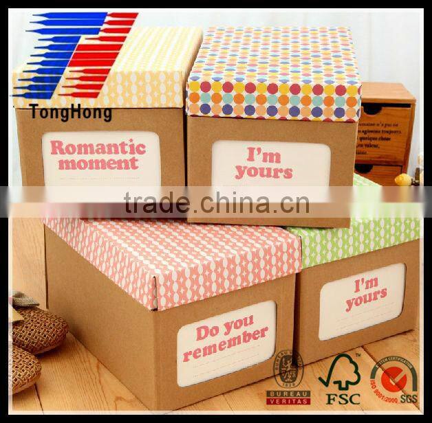 UV coatting design commodity packaging paper box
