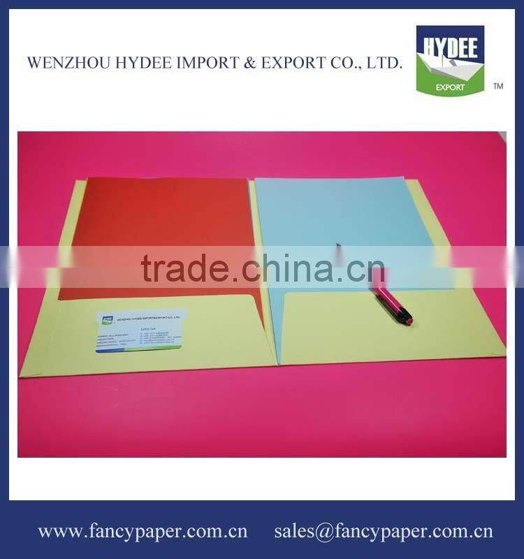Colorful paper File Folder (Paper Folder, File Holder, Document Holder, Clip File, Suspension File, office/school File)