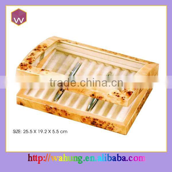 Wooden Business Pen Gift Package Box/Promotional Pen Box Made In China
