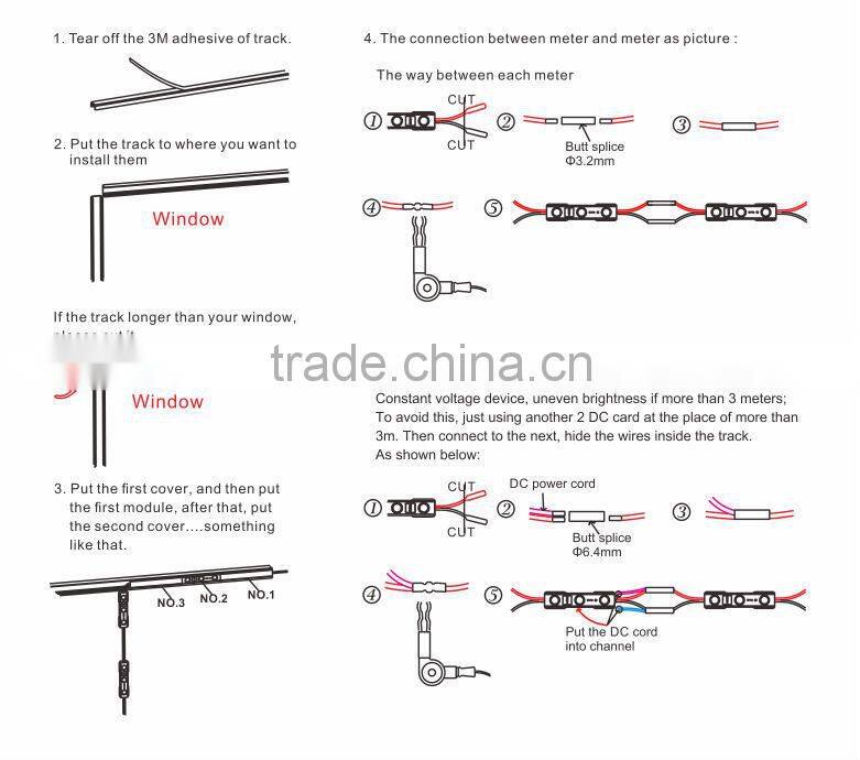 shenzhen high quality GLMD131L-U store front exterior LED lights, interior light, indoor and outdoor led light