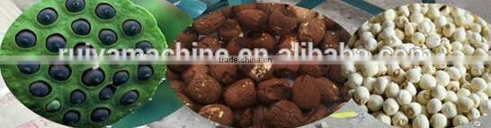 Lotus seeds peeling machine /Lotus nut sheller 0086-15981835029
