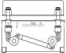 80T Double-Side Auto-feeding Precise Hydraulic Four-Column Plane Cutting Machine/Die Cutting machine/Mould Cutting Machine