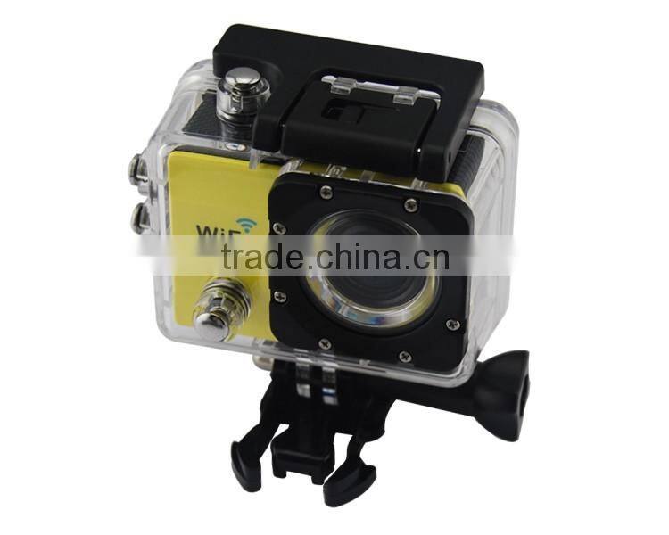 Ultrathin Wifi Action Camera 1080P full HD Car Camera DVR 30M Waterproof 2.0Inch TFT Helmet Camera Sport DV