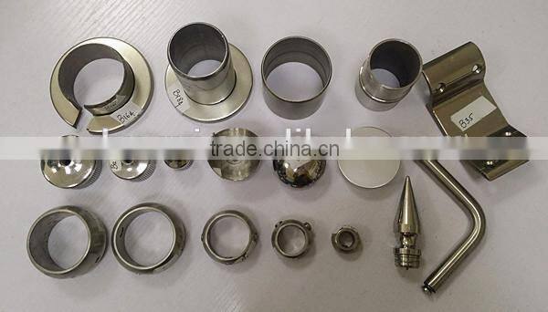 33.7mm Pipe Support 304 Stainless Steel Handrail Holder Mounted Glass Fitting