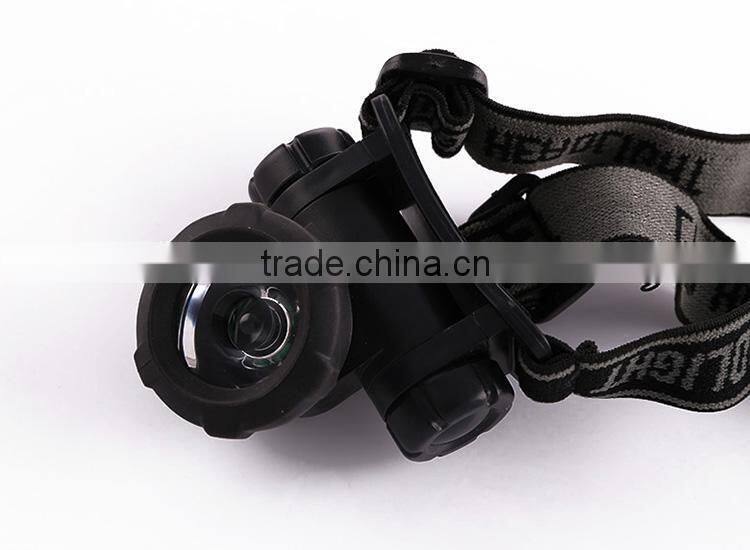3W LED ABS body high power headlight