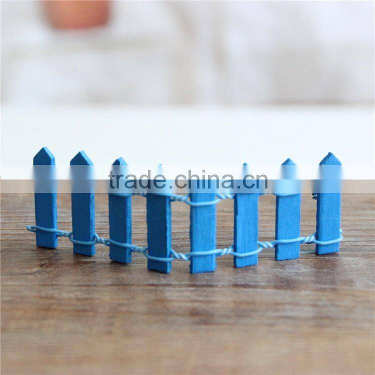 462698 Gifts & Crafts Resin Crafts Fence Micro Landscape Resin Ornament Of Fence Decorations For Bonsai Plants