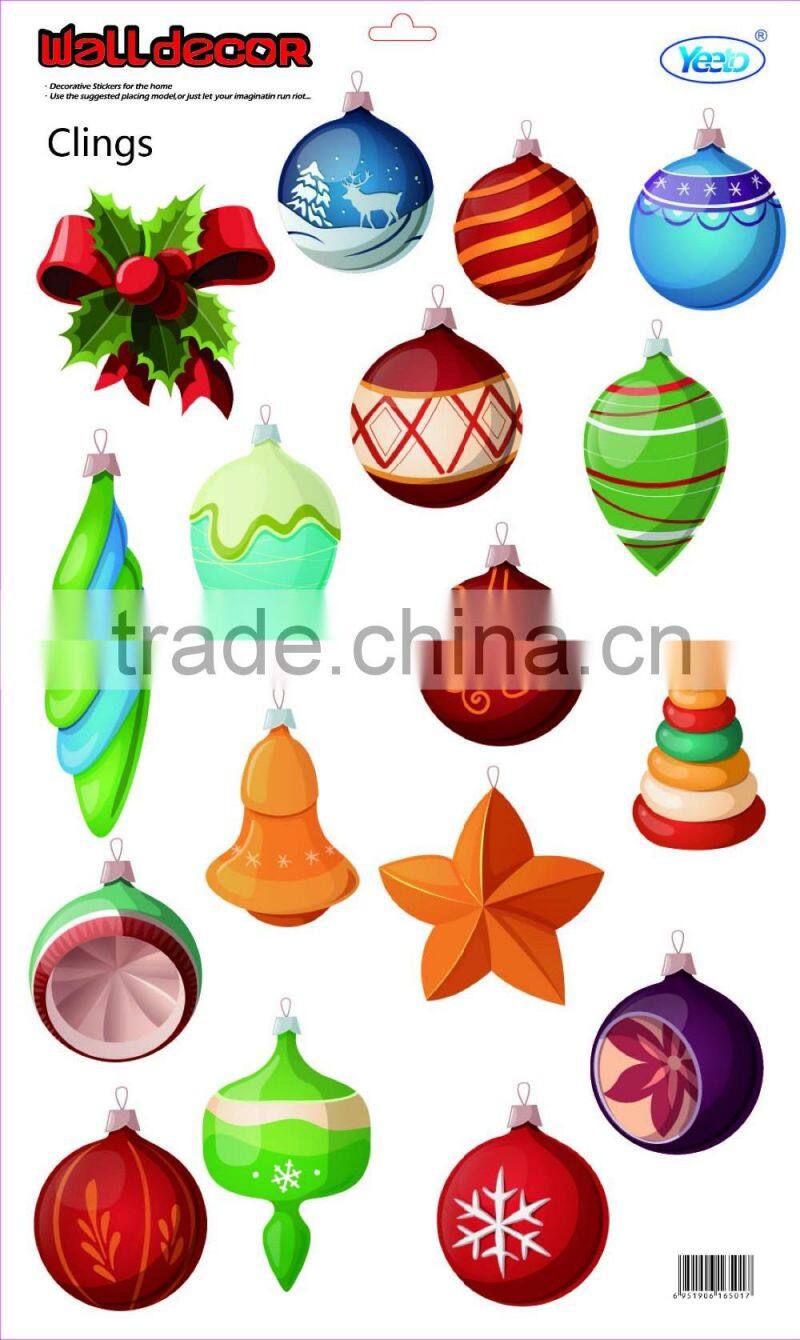 Christmas Day Children's Gift Shining Adhesive DIY Sticker