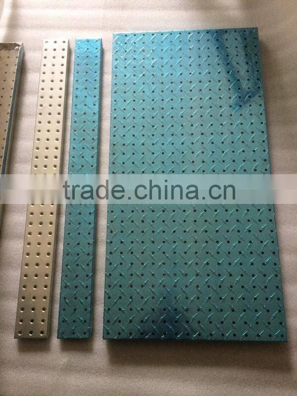 High quality aluminum 16x32 inch pegboard display for sale from china factory