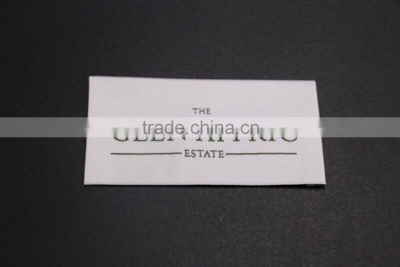Customize Brand Name Fabric Cloth Garment Label Woven Cheap Clothing Labels