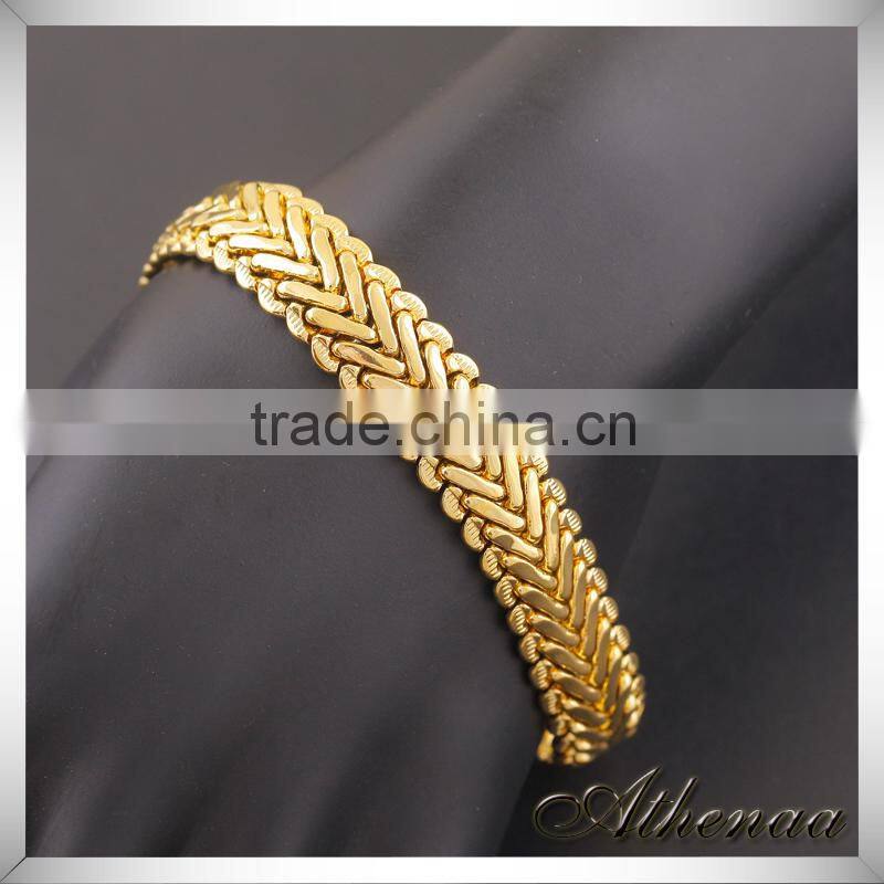 18k Gold Vacuum Plated Regular Copper bracelet jewelry