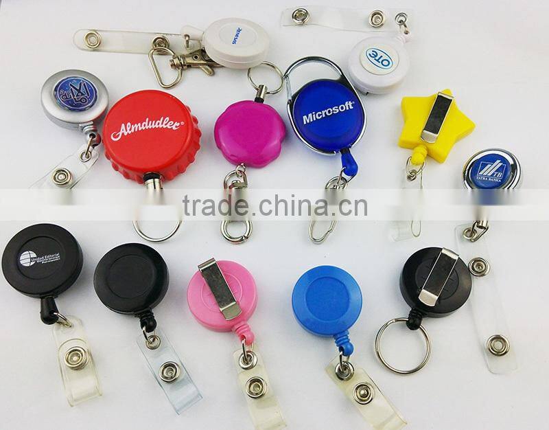 2015 Colorful Plastic Badge Reel