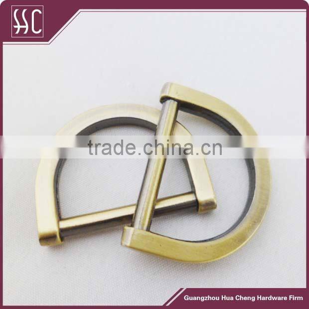 20mm high end anti brass metal bag D ring,handbag ring