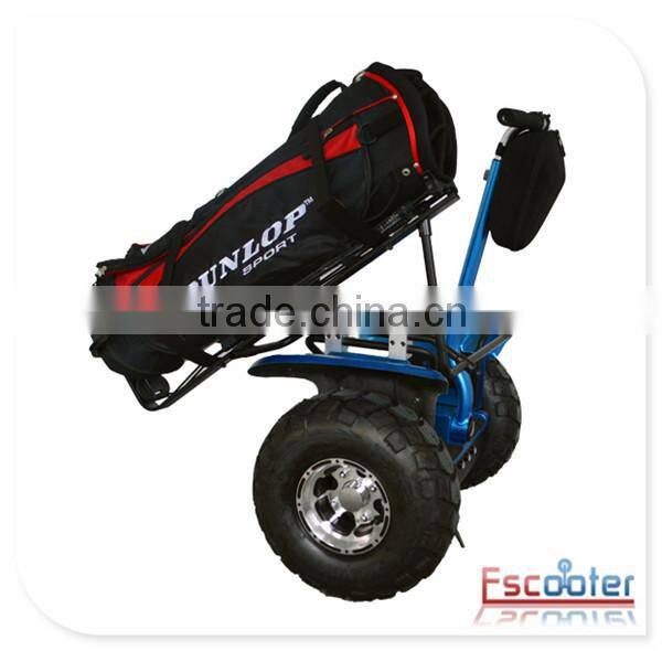 Electric golf scooter 2 wheel with golfbag holder