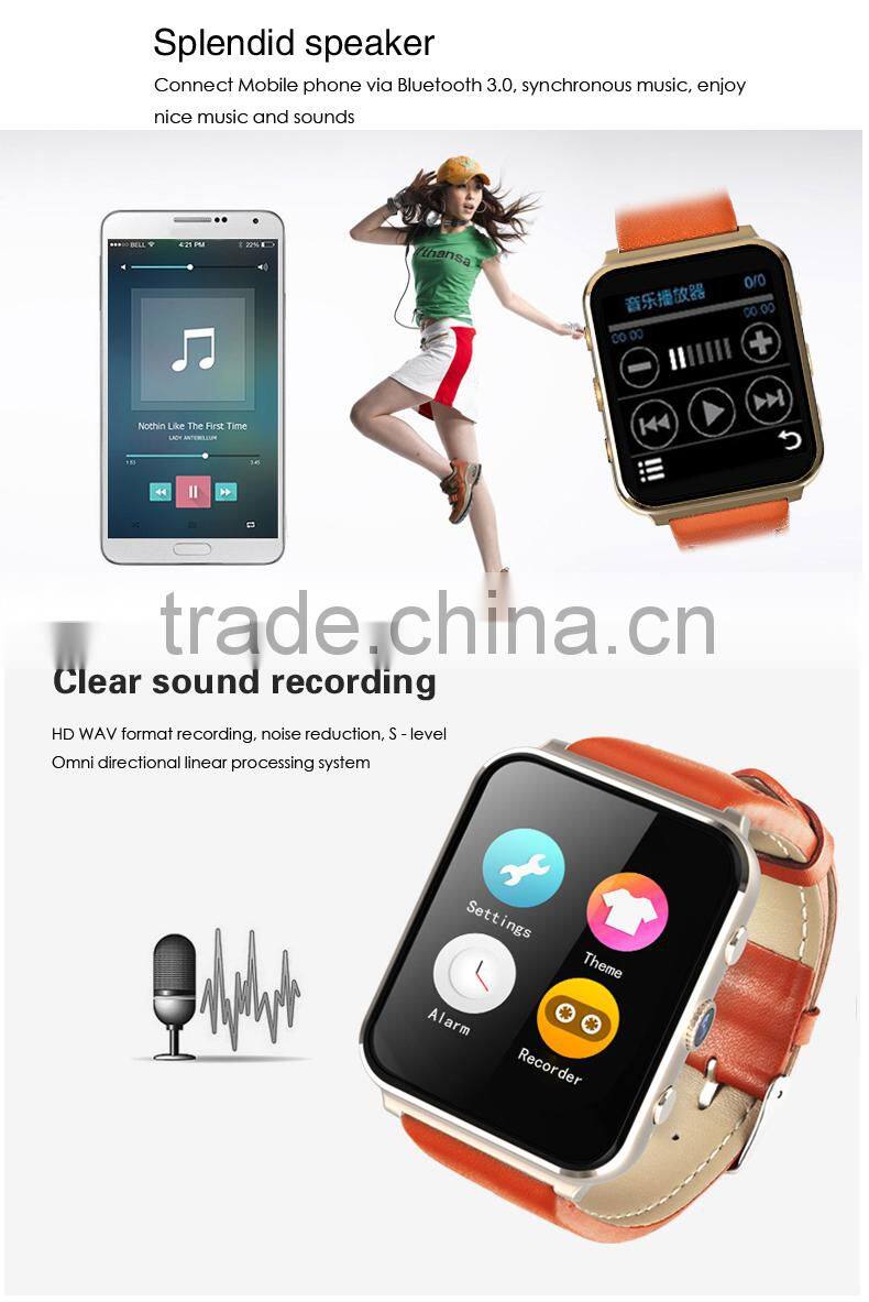 2015 new arrived intelligent Bluetooth smart watch phone