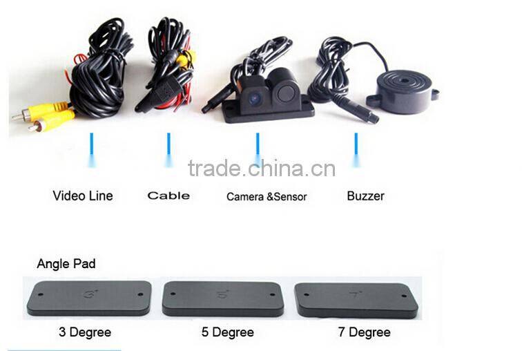 2 in 1 car reverse parking sensor with LCD display(FBELE)