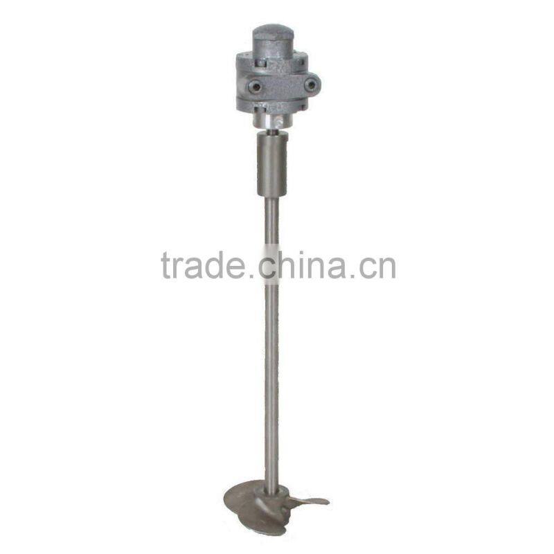 Air agitator, ADM122 open drum air mixer, 1/4 TO 1/2HP,316 stainless steel shaft