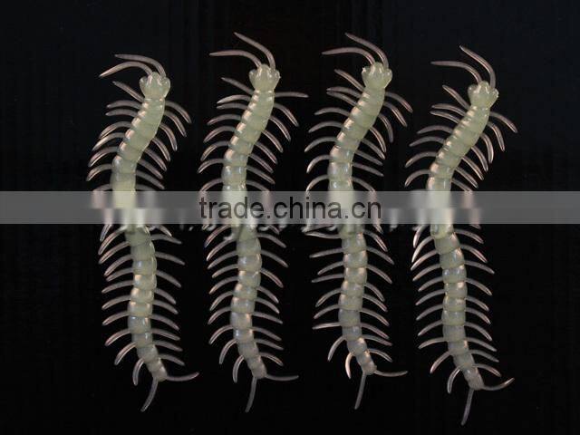 Halloween party items tricky toys luminous plastic centipede toys