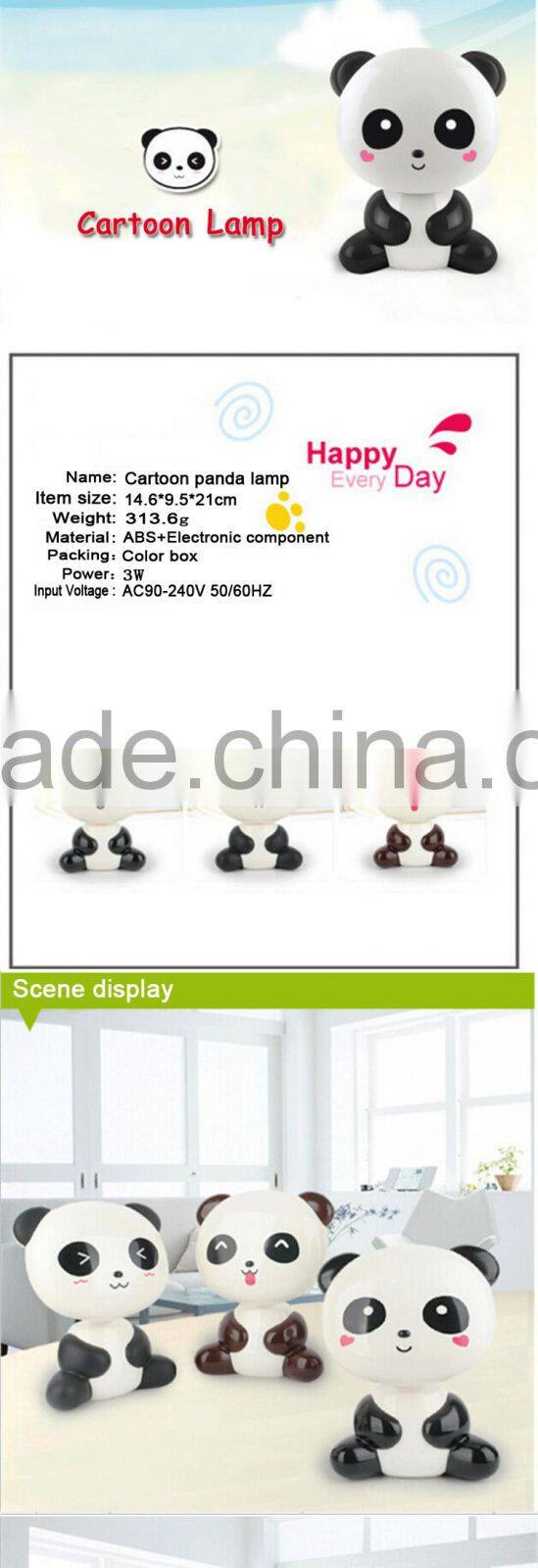 Porn printed logo led desk lamp educational toys