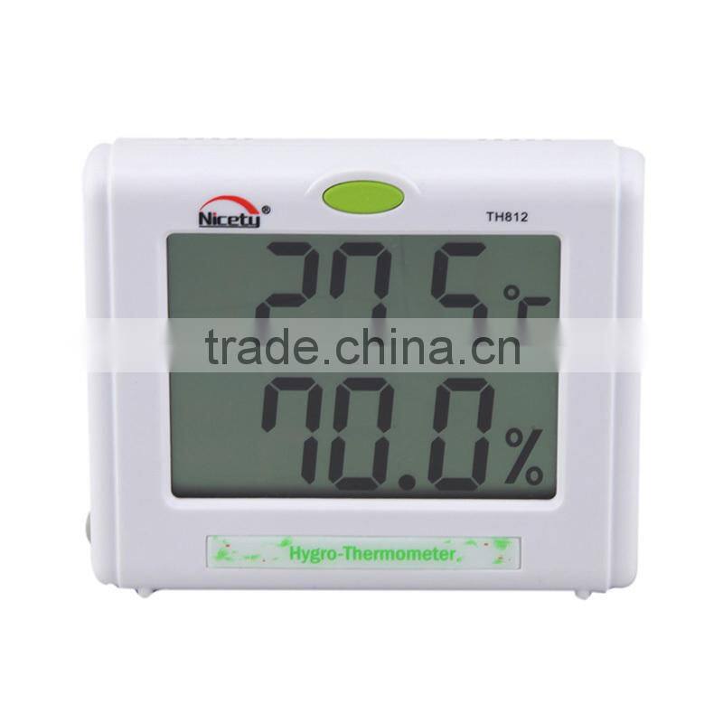 LCD Screen precision thermometer hygrometer Thermometer Hygrometer clock
