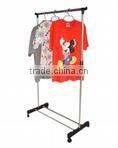 Brushed Nickle Clothes Rack