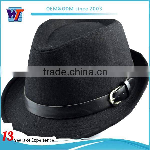 Hotsale fashion man's classic fedora hat