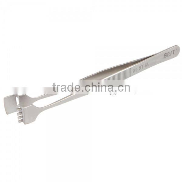 BEST-91-5T SA 302 Stainless Steel Wafer Tweezers Tool