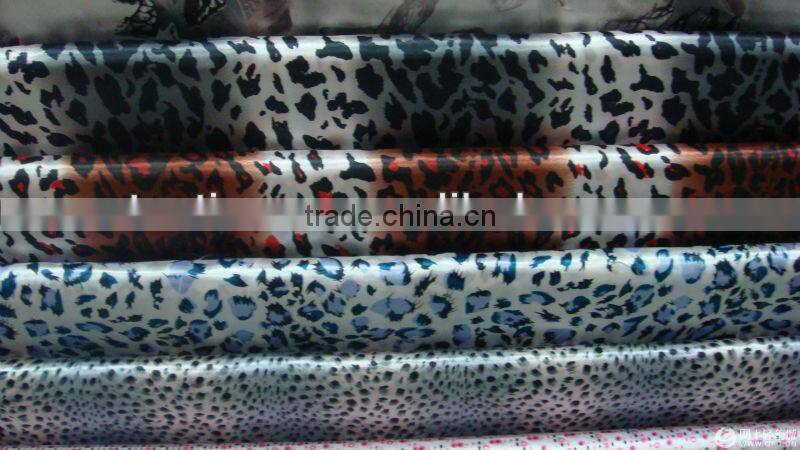 100%Polyester printed Satin Fabric for bags