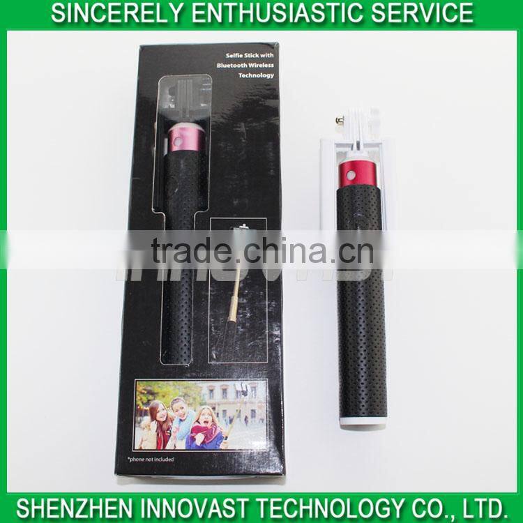 New Foldable bluetooth aluminum alloy selfie stick