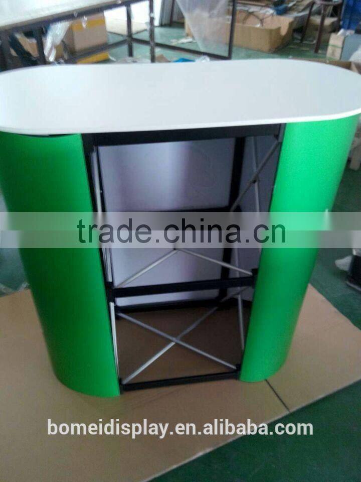 Popular aluminum folding pop up promotion table