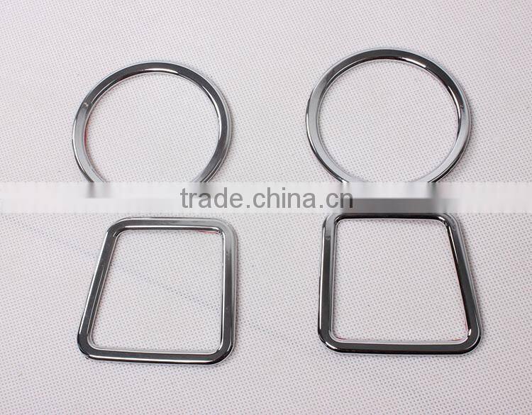 Chromed ABS AC Air vent outlet cover 4pc For Jeep Compass/Patriot 2015 2014-2011