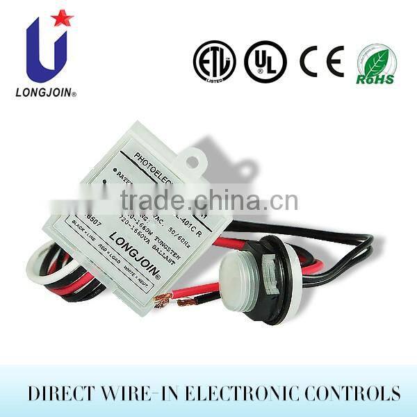 Wire-in Photo Control Switch Photocell With Extended Sensor